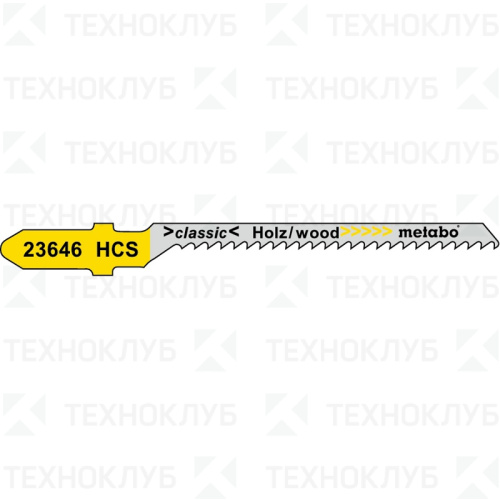 Пилка для лобзика Bosch T 119 ВO (дерево 2-20 мм)