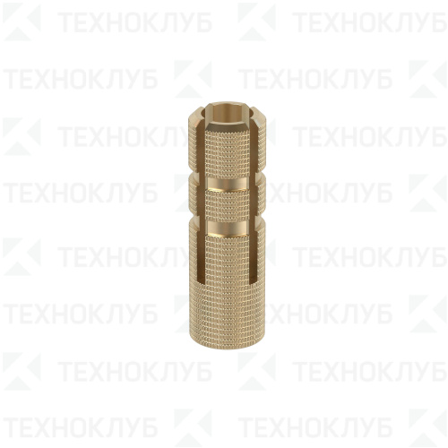 Анкер латунный разрезной М6  DKC