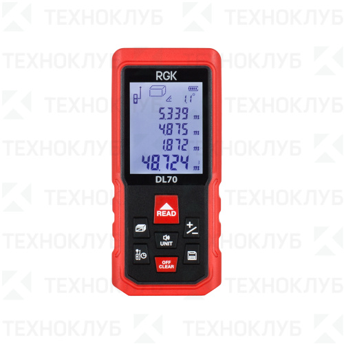 Дальномер лазерный  70 м RGK DL70