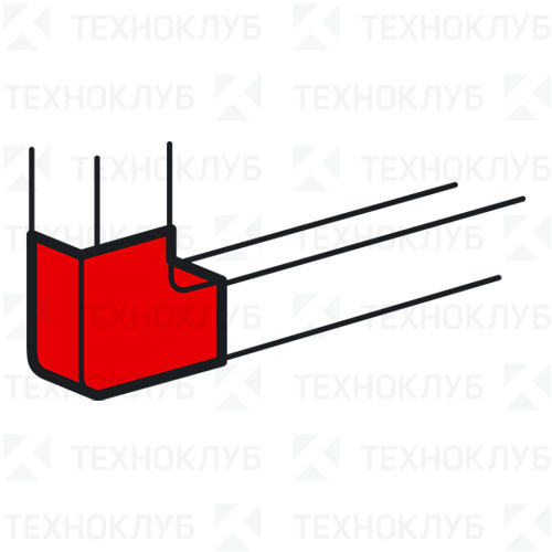 Поворот на 90 гр. для к/к Legrand Metra  85х50