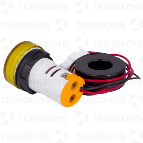 Амперметр-вольтметр ED16-22AVD (70...500В, 0...100A) желтый  EKF