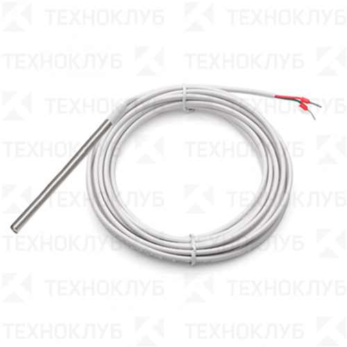 Датчик температуры DS18B20 герметичный 6х300мм (3м)  HS Electro