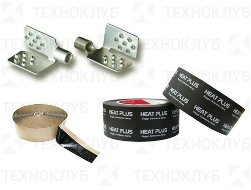 Монтажный набор для инфр. пола(2 клипсы, 30см ленты)