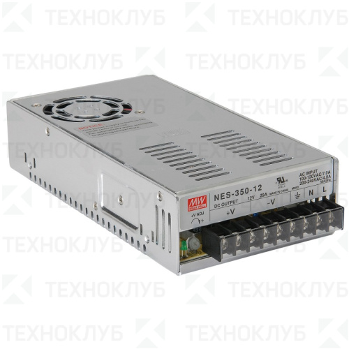 Блок питания 12В 348Вт (29A) NES-350-12 Mean Well