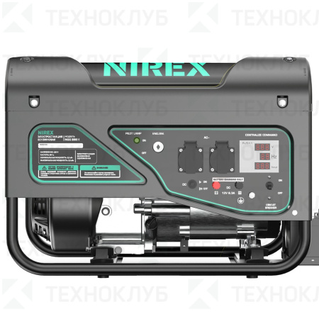 Генератор NIREX NGG 3500 E  3,0 кВт электрозапуск