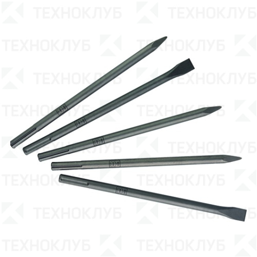 Набор зубил SDS-max Metabo 5 шт.