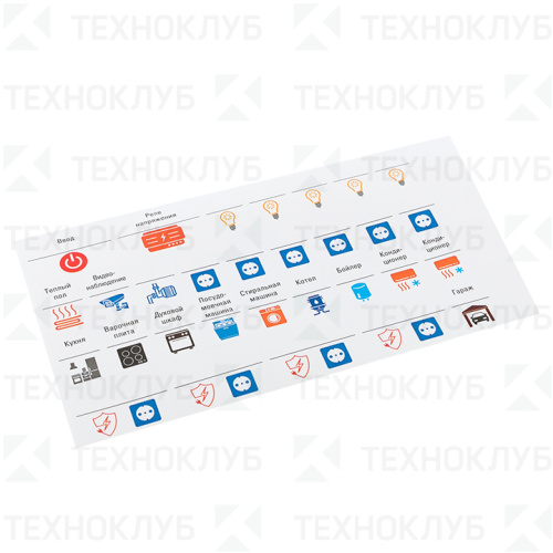 Комплект модульных наклеек малый (110х200)  EKF