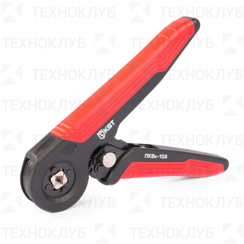 Пресс-клещи ПКВк-10А для НШВИ 0,25-10 мм2 (квадрат) КВТ