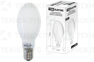 Лампа ДРВ E40 750W прям. вкл. TDM