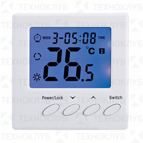 Терморегулятор StemEnergy SET01  сут./недел., датчик воздуха