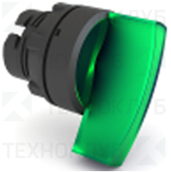 Переключатель удлиненный d22мм 2 положения с фиксацией (зеленый)  1НО  LAY4-EKJ23  IP40  Tekfor