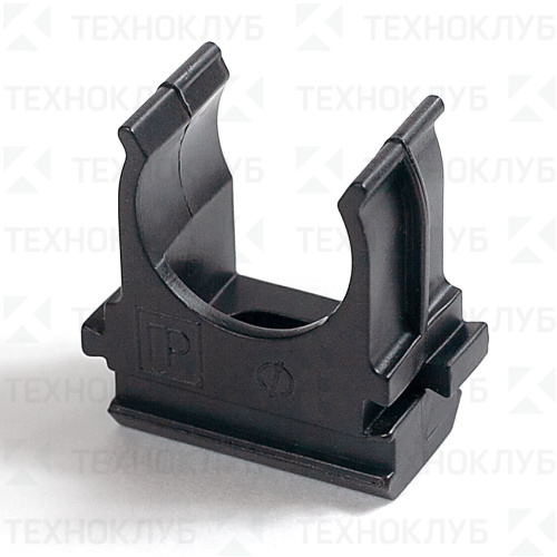 Крепеж-клипса 20 черная (полистирол)  Промрукав