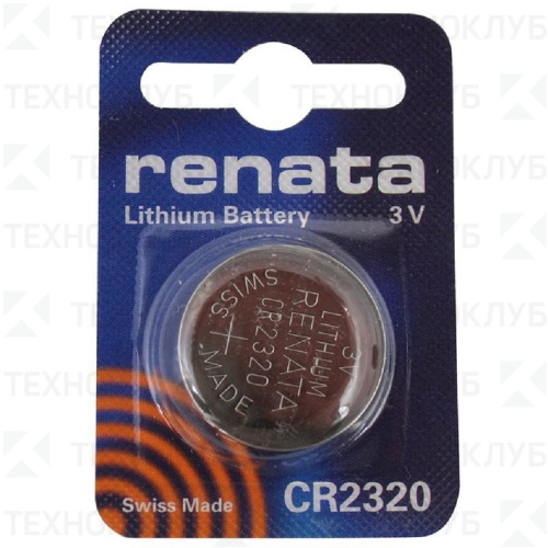 Батарейка литиевая CR2320 Renata
