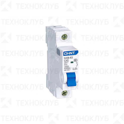 Выключатель автомат. NXB-63S 2п  16А 4.5kA х-ка C  CHINT