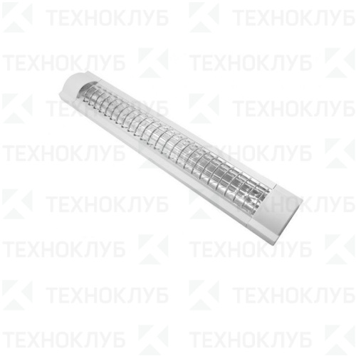 Светильник люмин TL 3017 2*18 W с реш без ламп