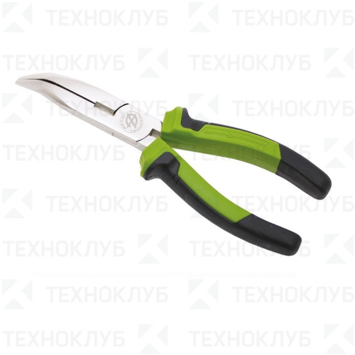 Длинногубцы 160 мм ДТ загнутые