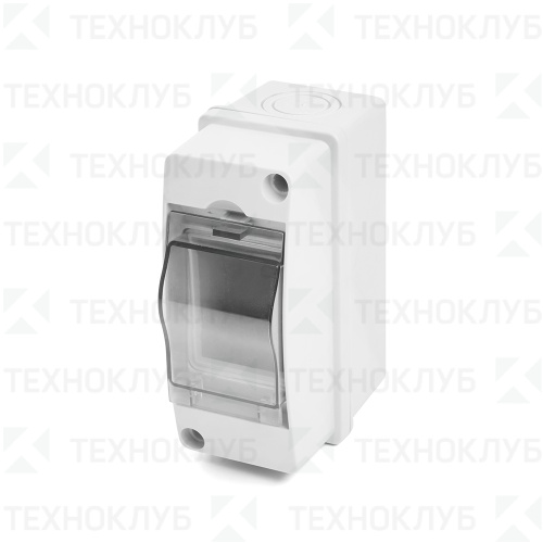 Щит ЩРН пласт.  2м прозр. IP65 120х55х95 (EBX50-1/02-65)  STEKKER