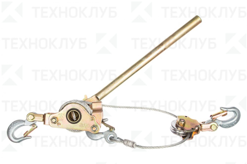 Лебедка ручная ЛР-20 (3м-1,0т/1,6м-2,0т) КВТ