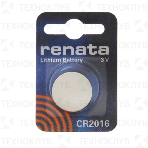 Батарейка литиевая CR2016 Renata