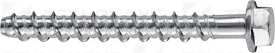 Анкер-шуруп ART 9001 TUS-H  8x100 шестигр. головка