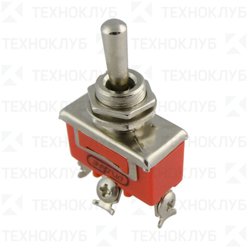 Тумблер (d12.2) ON-OFF-ON 250V 15А (3c) однополюсный (1122 / П2Т-1 / KN-103)  Энергия
