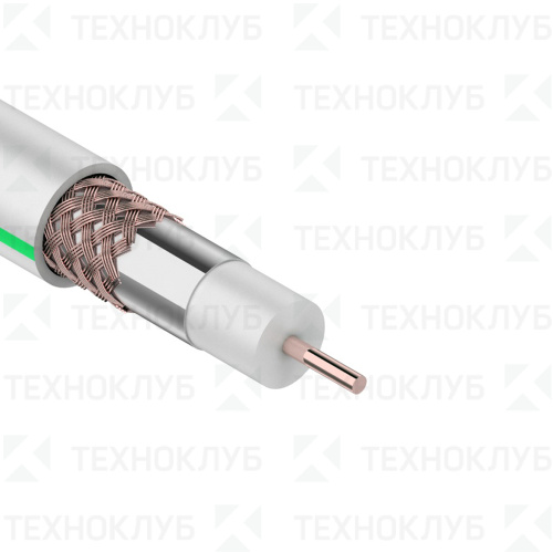 Кабель SAT-703B белый Cu/Al/Cu  PROconnect