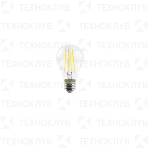 Лампа светодиод. E27   7W A60 (груша) филамент 4000K LEEK