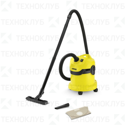 Пылесос KARCHER WD 2 Plus V-15/4/18  1кВт