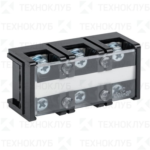 Блок зажимов ТС-1003 (100A 3п)  EKF