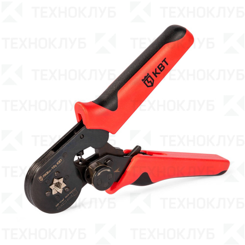 Пресс-клещи ПКВш-10у для НШВИ 0,25-10 мм2 (шестигранник) КВТ