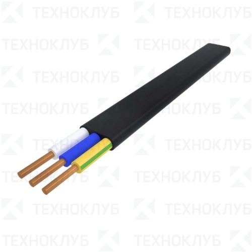 Кабель ППГнг-HF  3х  2,5  ГОСТ (плоский)  ККЗ