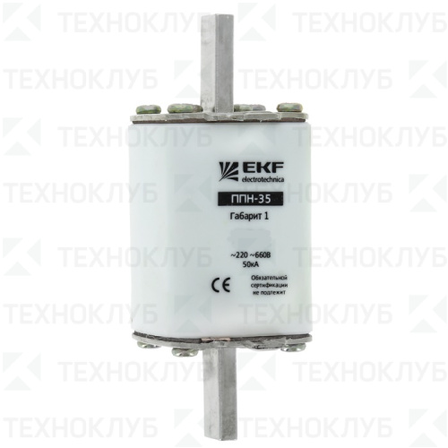 Предохранитель ППНН-35 габ. 1 100А EKF