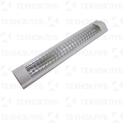 Светильник люмин TL 3013 1*36 W с решеткой без ламп (3017)