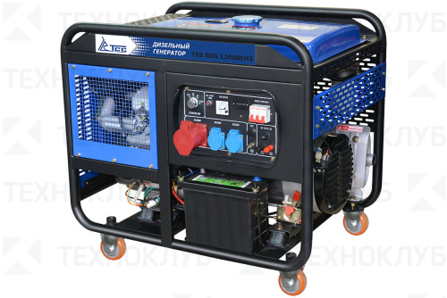 Генератор TSS SDG 12000EHS 12 кВт 220 В дизель