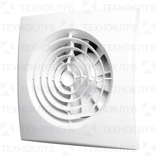 Вентилятор 100 белый (подшипник, обр.клапан) AURA 4C  DiCiTi