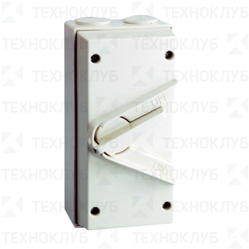 Выключатель WP 3P-63A влагозащищ. (IP57) Энергия