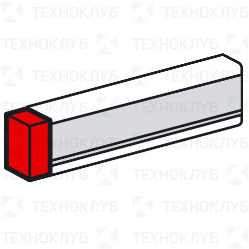 Заглушка для к/к Legrand Metra 100х50