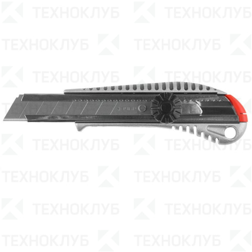 Нож 18 мм ЗУБР МАСТЕР металлический корпус