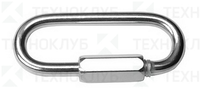 Карабин DIN 5299 винтовой  5 мм
