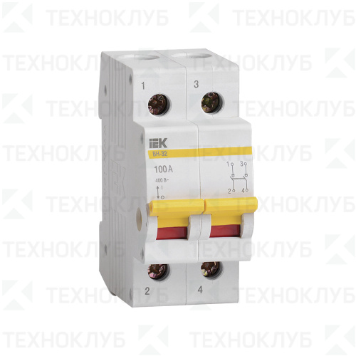 Выключатель нагрузки ВН-32 2п 100А IEK