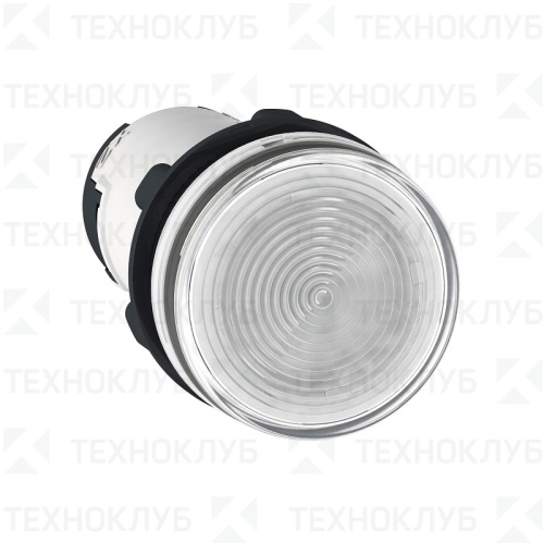 Лампа сигнальная d22мм 230V AC белая (LED) AD108-22CS  Tekfor