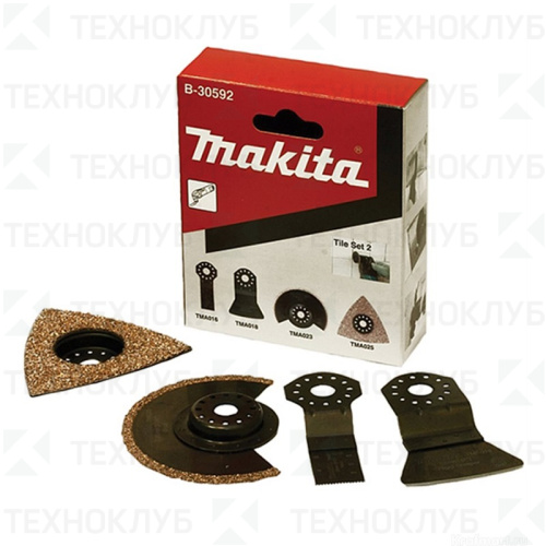 Мультитул Makita набор 4 шт. по плитке