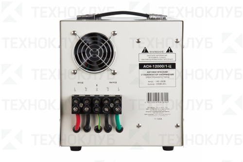 Стабилизатор 12000VA релейный (140-260V точ.±8%) АСН-12000/1-Ц (настол.)  Rexant