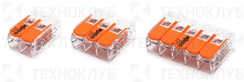 Клеммник безвинтовой 221-415 5х0,08-4,0мм2 WAGO