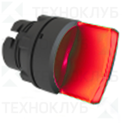 Переключатель d22мм 2 положения с фиксацией (красный) 1НО  LAY4-EK24  IP40  Tekfor