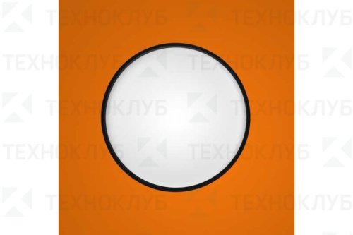 Светильник LED накл.  80W PTL-103 круг черный 6000K iSvet