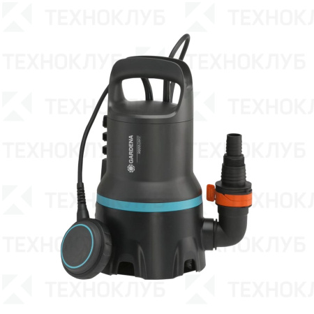 Насос погруж. GARDENA 9000 300 Вт 9000л/ч 7 м гряз