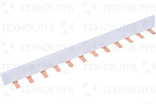 Шина соединительная PIN 3ф 63А 12PIN (1 планка 4 группы) IEK