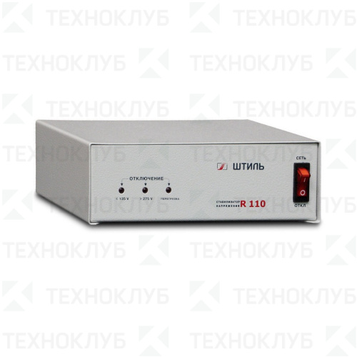 Стабилизатор   110VA релейный (165-265V точ.±7%) R-110 (настол.)  Штиль