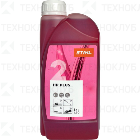 Масло 2-х такт. 1л Stihl HP Plus полусинтетика